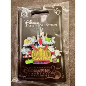 Disney Artist Collection 25th Anniversary LE 1500 Dumbo Flying Elephant Pin